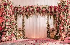 wedding background decoration