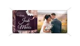 wedding banner design